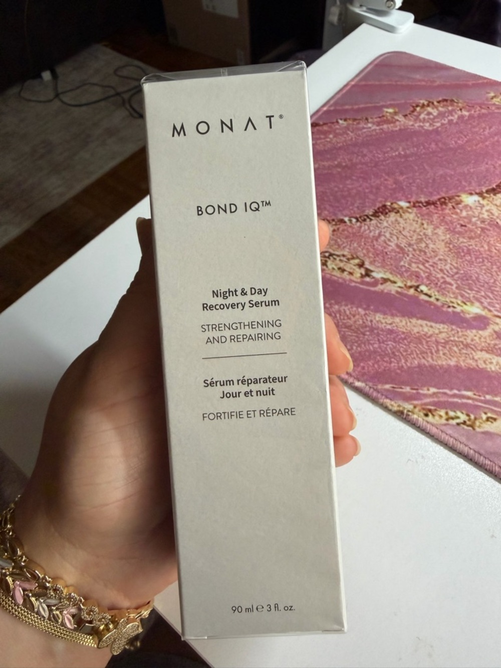 Bond IQ Night & Day Recovery Serum - White